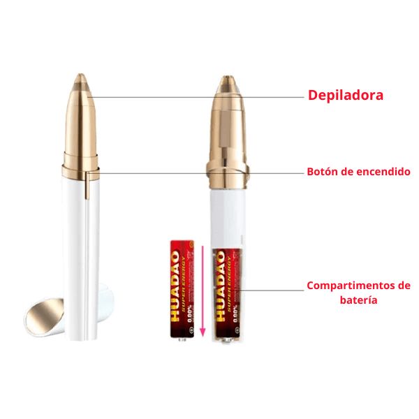 Depiladora de Cejas 2 en 1 DivaMax - LIQUIDACIÓN DE STOCK