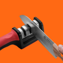 Afilador De Cuchillos Ergonómico Acero Inoxidable 3 Etapas