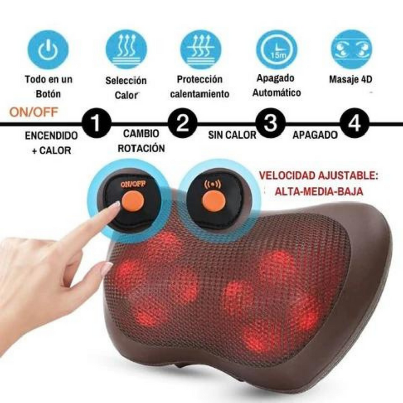 COJÍN MASAJEADOR + ENVÍO GRATIS